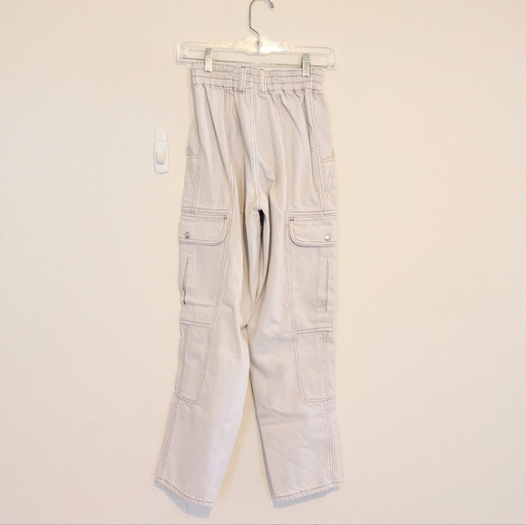 Urban Outfitters BDG High Rise Wide Leg Relaxed Cargo Pants / Skate Jeans sz 24 - Picture 4 of 16